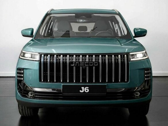 2026 Jaecoo J6, зелёный - вид 1