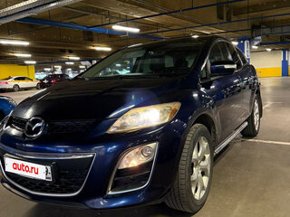 2010 Mazda CX-7 I Рестайлинг, синий, 820000 рублей, вид 2
