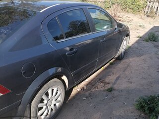 2008 Opel Astra H Рестайлинг, синий, 390000 рублей, вид 2