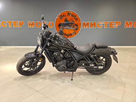 2023 Honda CMX 1100 Rebel, чёрный, 1198000 рублей, вид 2