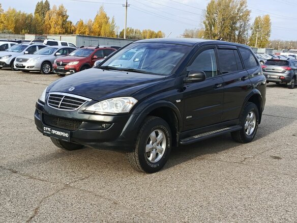 2012 SsangYong Kyron I Рестайлинг, чёрный, 750000 рублей