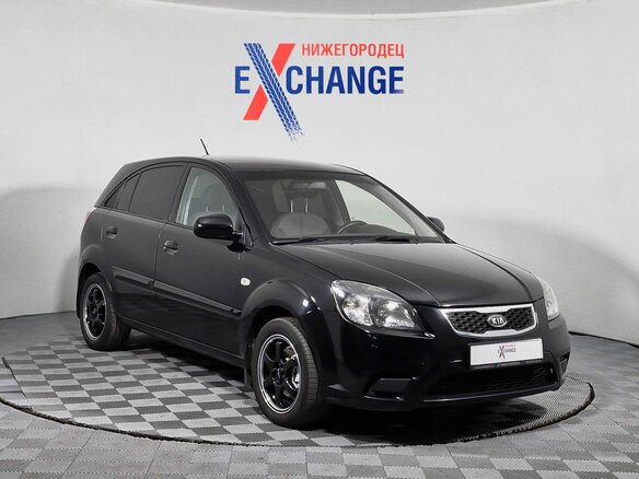 2010 Kia Rio II Рестайлинг, чёрный, 579000 рублей - вид 6
