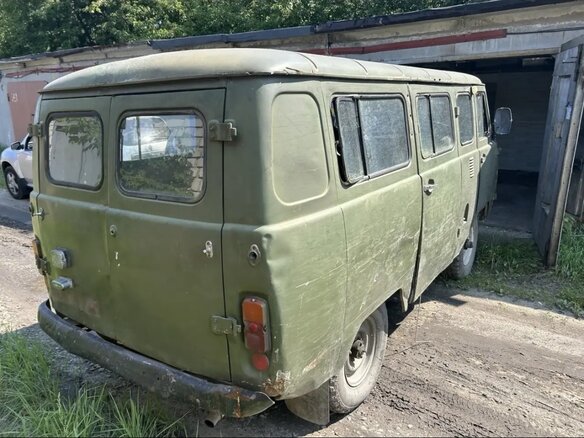 1993 УАЗ 452, зелёный, 120000 рублей - вид 1