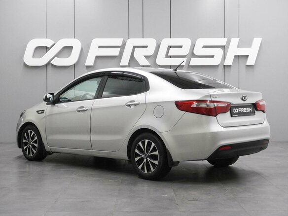 2014 Kia Rio III, серебристый, 779000 рублей - вид 1