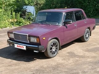 1999 Lada (ВАЗ) 2107, фиолетовый, 230000 рублей, вид 1