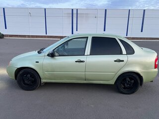 2006 Lada (ВАЗ) Kalina I, зелёный, 140000 рублей, вид 3
