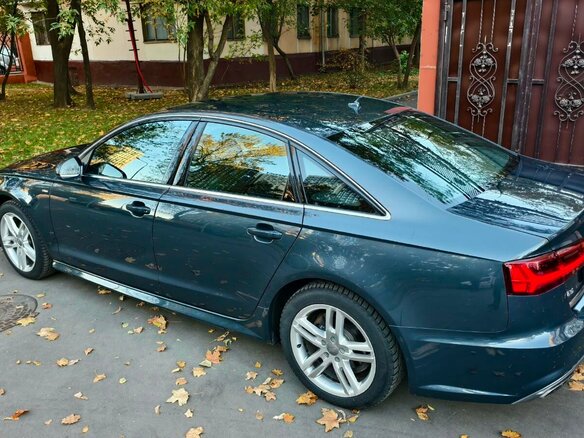 2015 Audi A6 IV (C7) Рестайлинг, серый - вид 15