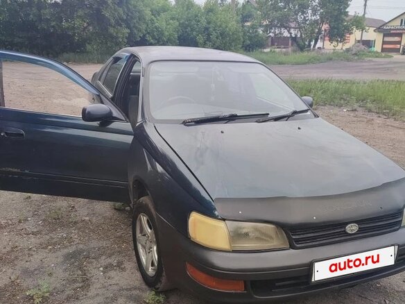 1994 Toyota Corona SF IX (T190), зелёный, 237000 рублей - вид 1
