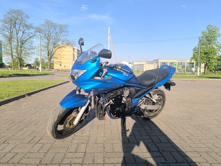 2006 Suzuki Bandit GSF 650, голубой, 291278 рублей, вид 3