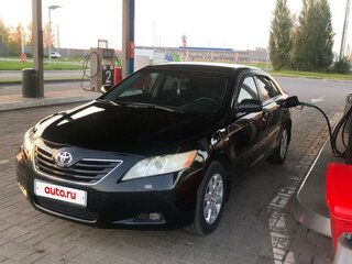 2007 Toyota Camry VI (XV40), чёрный, 1100000 рублей, вид 1