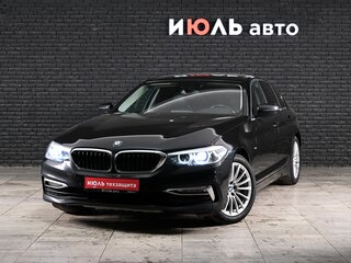 2017 BMW 5 серии 520d xDrive VII (G30/G31/G38), чёрный, 2750000 рублей, вид 1