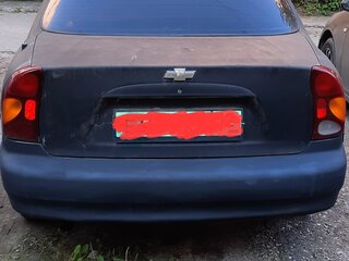2007 Chevrolet Lanos I, чёрный, 75000 рублей, вид 3