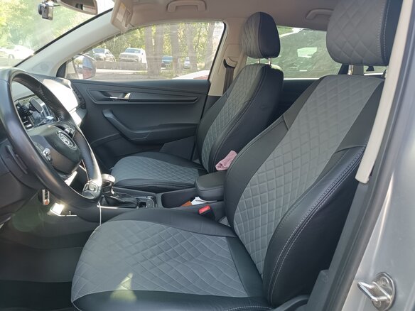 2020 Skoda Karoq DSG6 I, серый, 1549000 рублей - вид 7