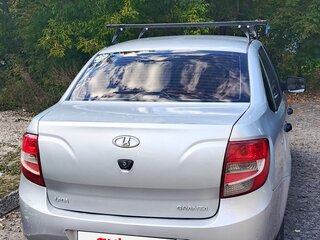2012 Lada (ВАЗ) Granta I, серебристый, 220000 рублей, вид 4
