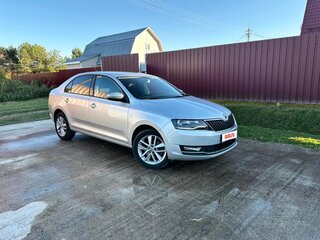 2019 Skoda Rapid I Рестайлинг, серый, 1350000 рублей, вид 1