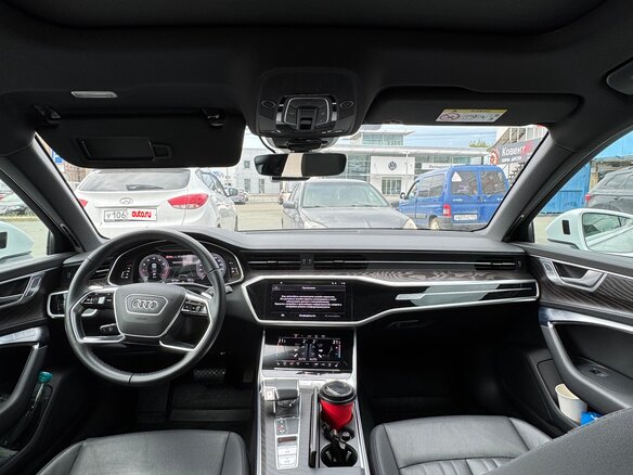 2022 Audi A6 45 TFSI V (C8), белый - вид 8