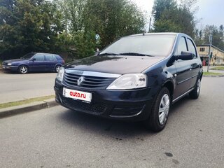 2010 Renault Logan I Рестайлинг, чёрный, 299999 рублей, вид 2