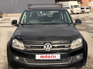 2013 Volkswagen Amarok Double Cab full-time I, чёрный, 1700000 рублей, вид 2