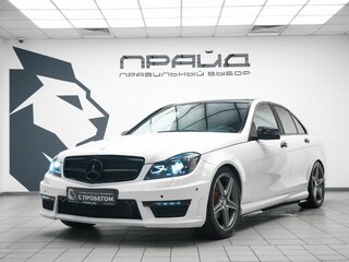 2012 Mercedes-Benz C-Класс 180 BlueEFFICIENCY III (W204) Рестайлинг, белый, 1149000 рублей, вид 1