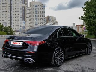 2022 Mercedes-Benz S-Класс 400 d 4MATIC VII (W223), чёрный, 10999999 рублей, вид 3