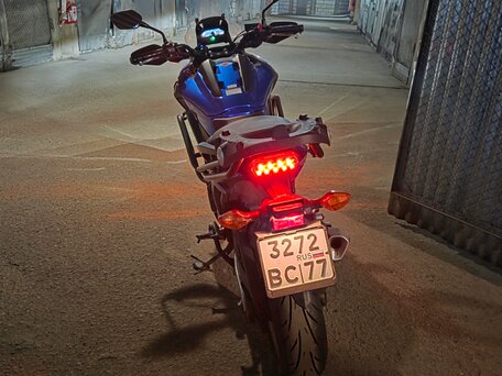2016 Honda NC 750X, синий, 640000 рублей, вид 5