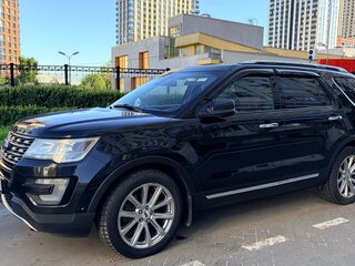 2017 Ford Explorer V Рестайлинг, чёрный, 2850000 рублей, вид 2