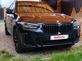 2024 BMW X3 30i xDrive III (G01) Рестайлинг, чёрный, 5900000 рублей, вид 3