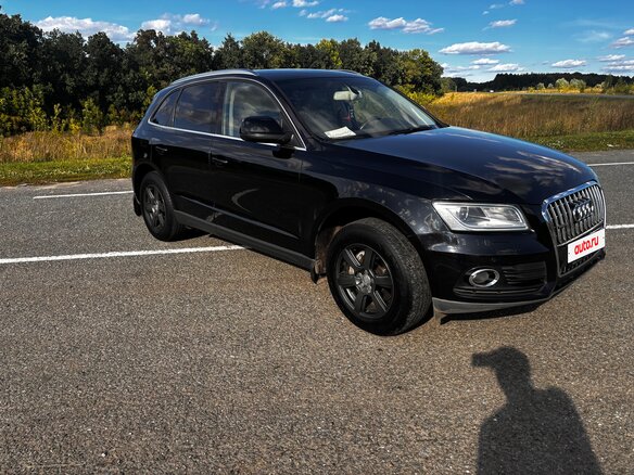 2012 Audi Q5 I (8R) Рестайлинг, чёрный
