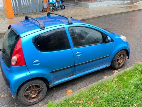 2007 Peugeot 107 I, голубой, 320000 рублей, вид 4