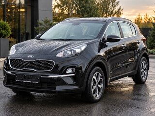2020 Kia Sportage IV Рестайлинг, чёрный, 1890000 рублей, вид 1