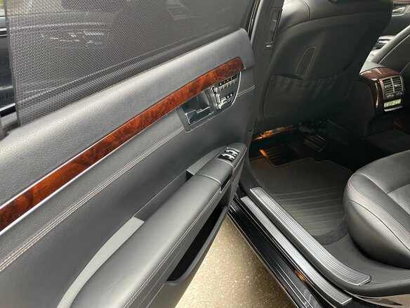 2012 Mercedes-Benz S-Класс 500 Long V (W221) Рестайлинг, чёрный, 2300000 рублей - вид 7
