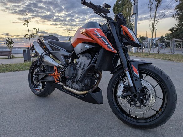 2023 KTM 790 Duke, оранжевый, 615000 рублей - вид 1
