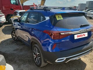 2022 Kia Seltos I, синий, 2407000 рублей, вид 4