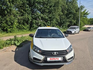 2019 Lada (ВАЗ) Vesta SW I, белый, 740000 рублей, вид 2