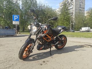 2014 KTM 390 Duke, оранжевый, 265000 рублей, вид 3