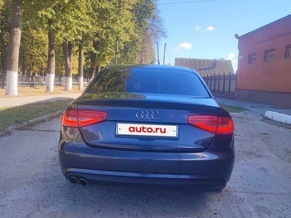 2013 Audi A4 IV (B8) Рестайлинг, чёрный, 1365000 рублей - вид 1