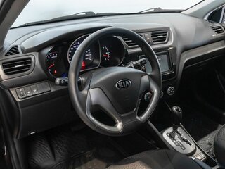 2015 Kia Rio III Рестайлинг, коричневый, 1089658 рублей, вид 5