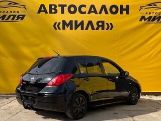 2008 Nissan Tiida I, чёрный, 480000 рублей, вид 5