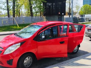 2011 Chevrolet Spark III, красный, 650000 рублей, вид 3