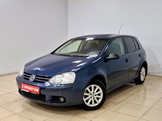 2007 Volkswagen Golf V, синий, 530000 рублей, вид 1