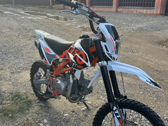 2024 Kayo Basic TT125EM, оранжевый, 75000 рублей - вид 9