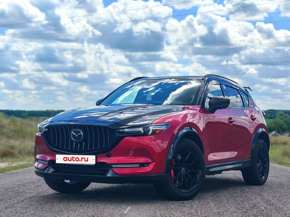 2021 Mazda CX-5 II, красный, 3550000 рублей - вид 4