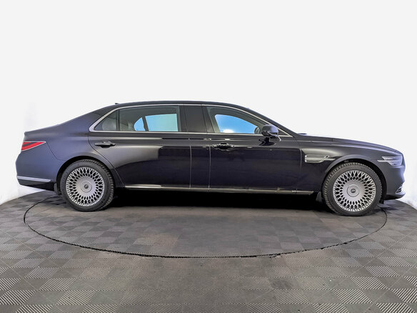 2021 Genesis G90 Limousine I Рестайлинг, чёрный, 5840000 рублей - вид 4