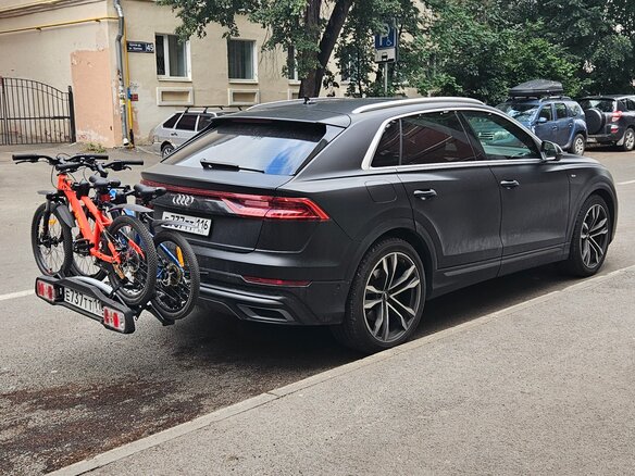 2022 Audi Q8 55 TFSI I (4M), чёрный, 8490000 рублей - вид 3