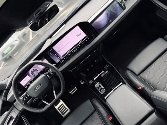 2026 Audi A6 e-tron A6L e-tron, синий - вид 5