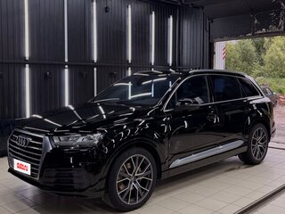 2015 Audi Q7 II (4M), чёрный, 3950000 рублей, вид 1