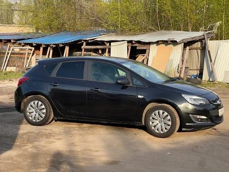 2012 Opel Astra J, чёрный, 600000 рублей, вид 3