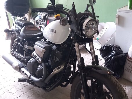 2014 Yamaha XV950 Bolt, белый, 795000 рублей, вид 2