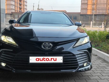 2021 Toyota Camry VIII (XV70), чёрный, 1800000 рублей, вид 5