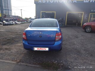 2017 Lada (ВАЗ) Granta I, синий, 435000 рублей, вид 3
